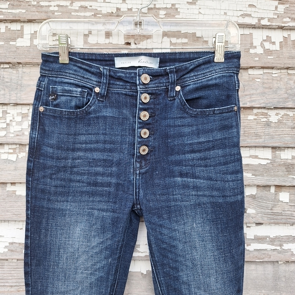 Kancan Blaire High Rise Bootcut Jeans (Petite) Size 26 X 31 - Picture 2 of 8